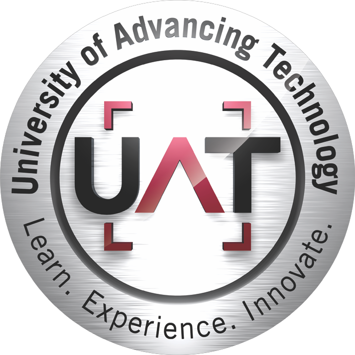 University of Advancing Technology circle with square