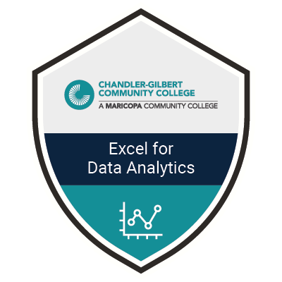 Excel For Data Analytics Badge