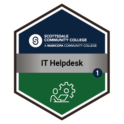 IT Helpdesk Badge